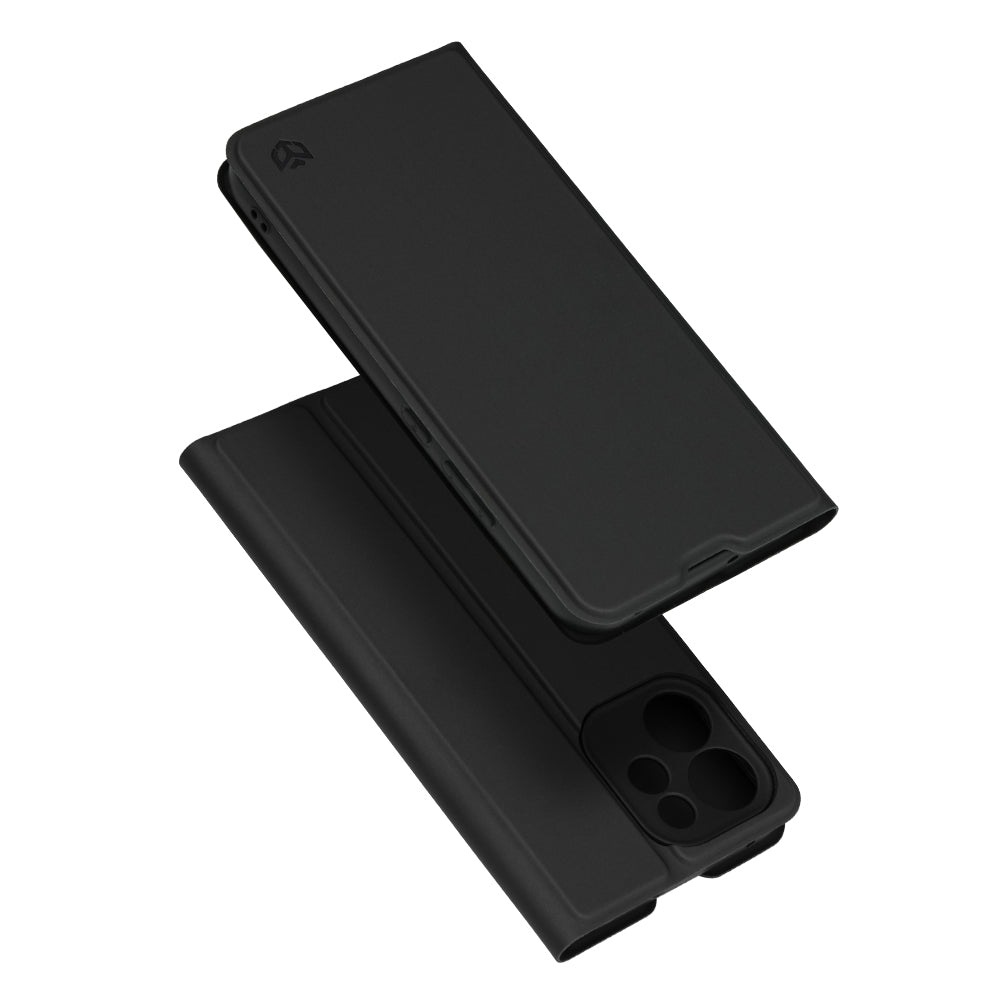 Etui na Oppo Reno15 FS / Reno15 F, Techsuit, Magskin Book, Czarne