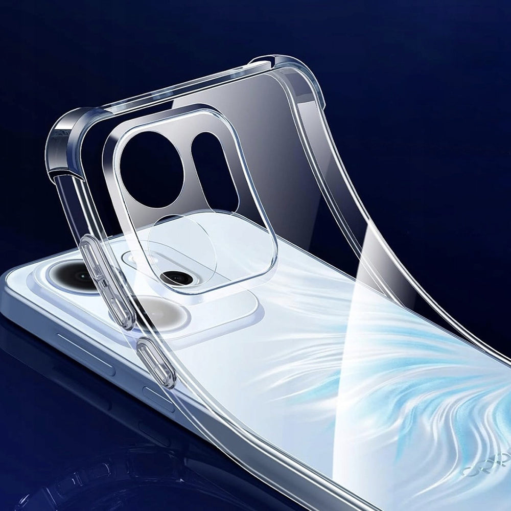 Etui na Oppo Reno15 FS / Reno15 F, Techsuit, Shockproof Clear, Przezroczyste