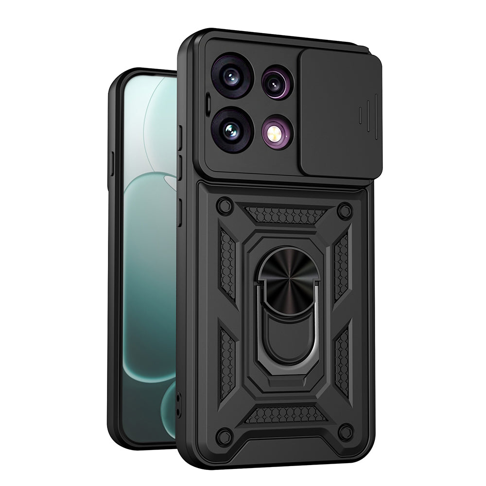 Etui na Oppo Reno16 F / Reno16 FS, Techsuit, CamShield, czarne