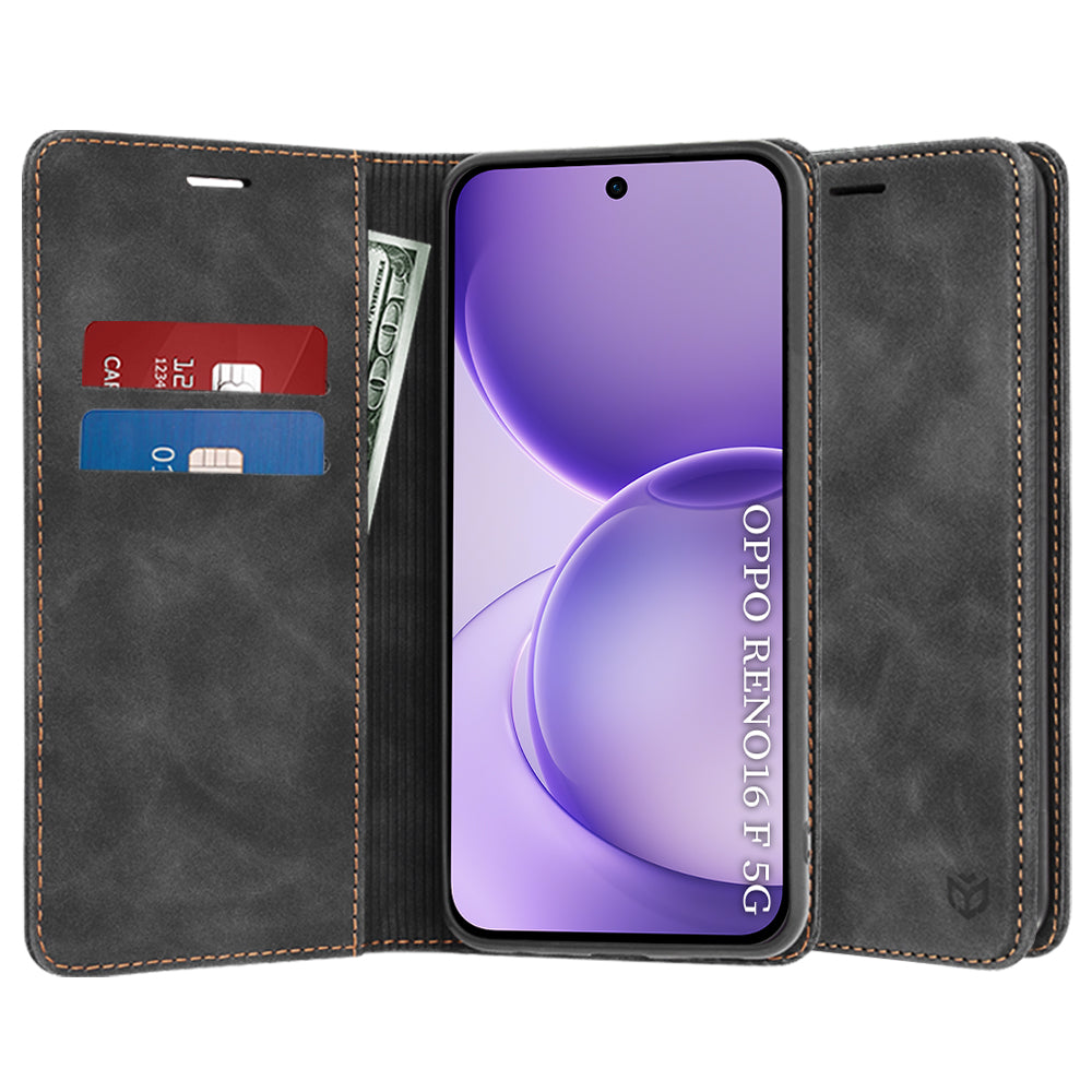 Etui na Oppo Reno16 F / Reno16 FS, Techsuit, Confy, czarne