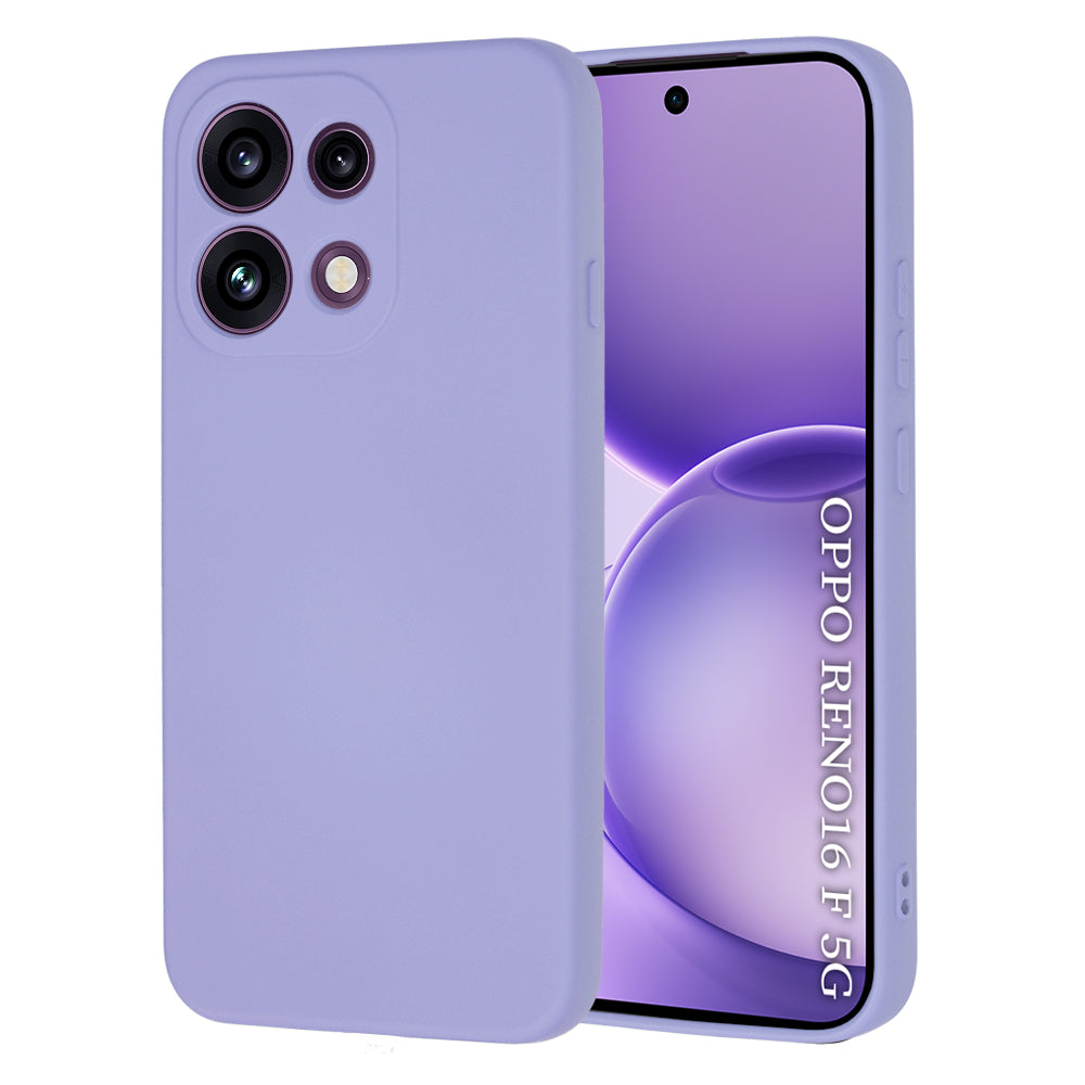 Case for Oppo Reno16 F / Reno16 FS, Techsuit, SoftFlex, Light Purple