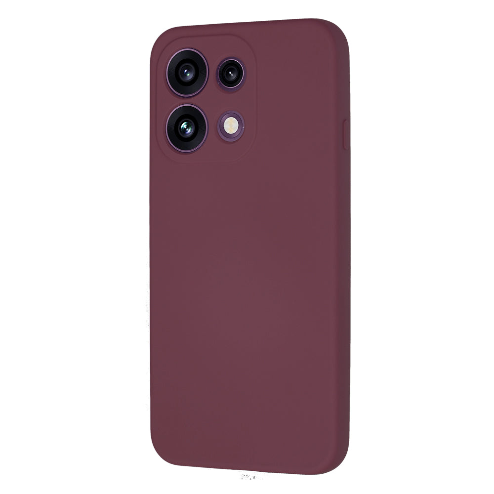 Etui na Oppo Reno16 F / Reno16 FS, Techsuit, SoftFlex, Wiśniowy