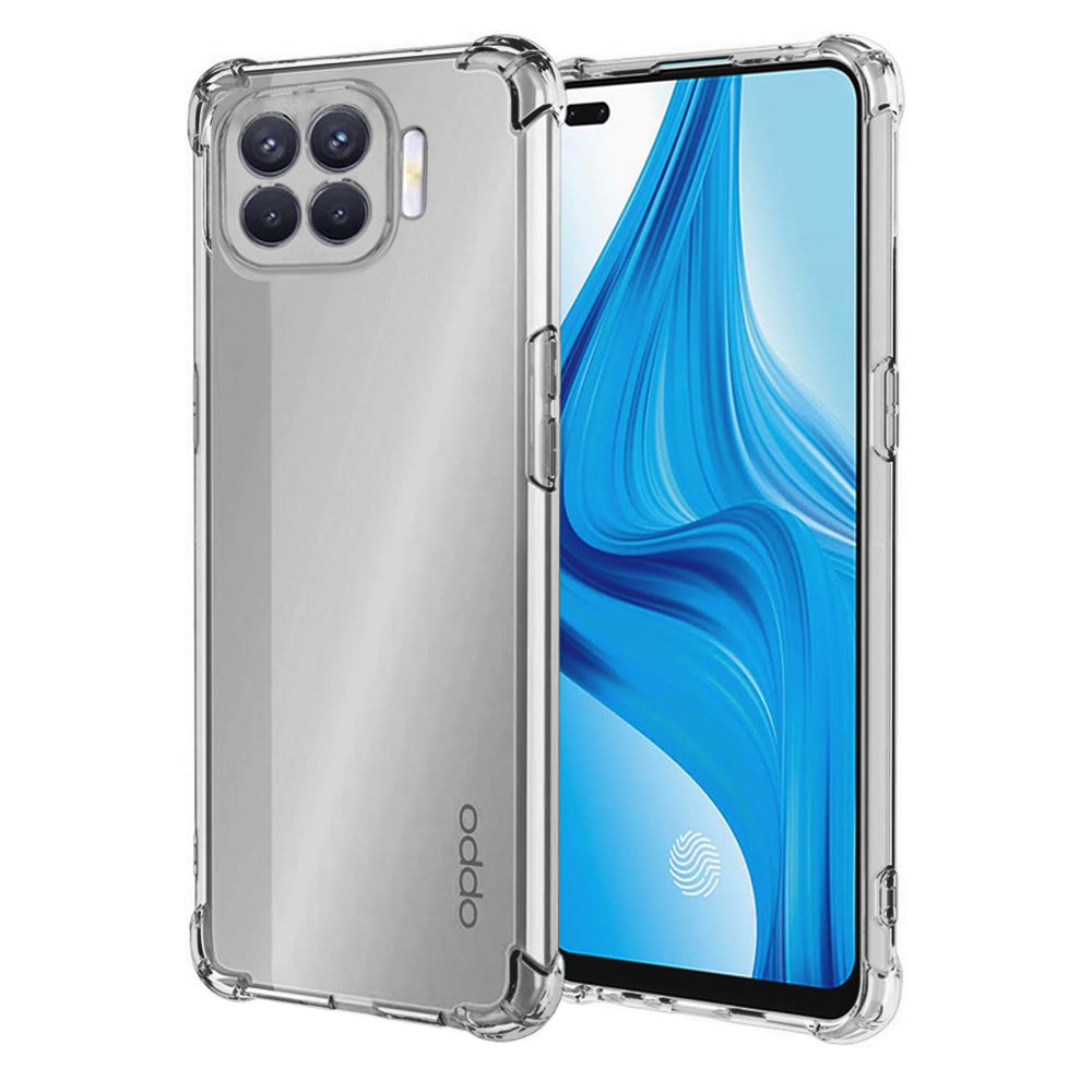 Etui na Oppo Reno4 Lite, Techsuit, Shockproof Clear, Przezroczyste