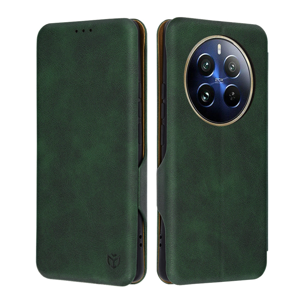 Etui na Realme 12 Pro / 12 Pro+, Techsuit, Safe Wallet Plus, Zielony