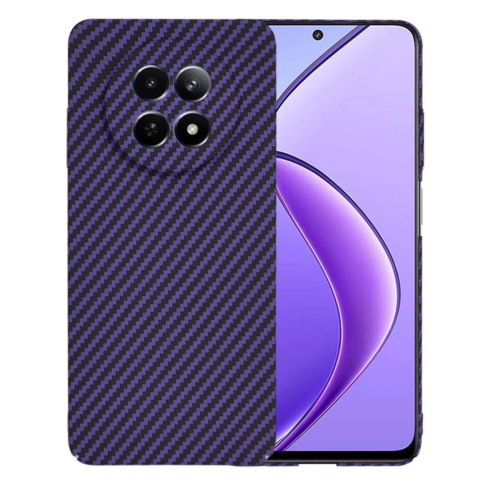 Etui na Realme 12x / 12, Techsuit, Carbonite FiberShell, Fioletowy