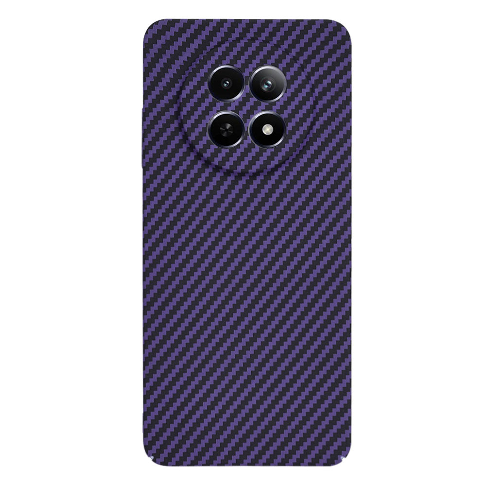 Etui na Realme 12x / 12, Techsuit, Carbonite FiberShell, Fioletowy
