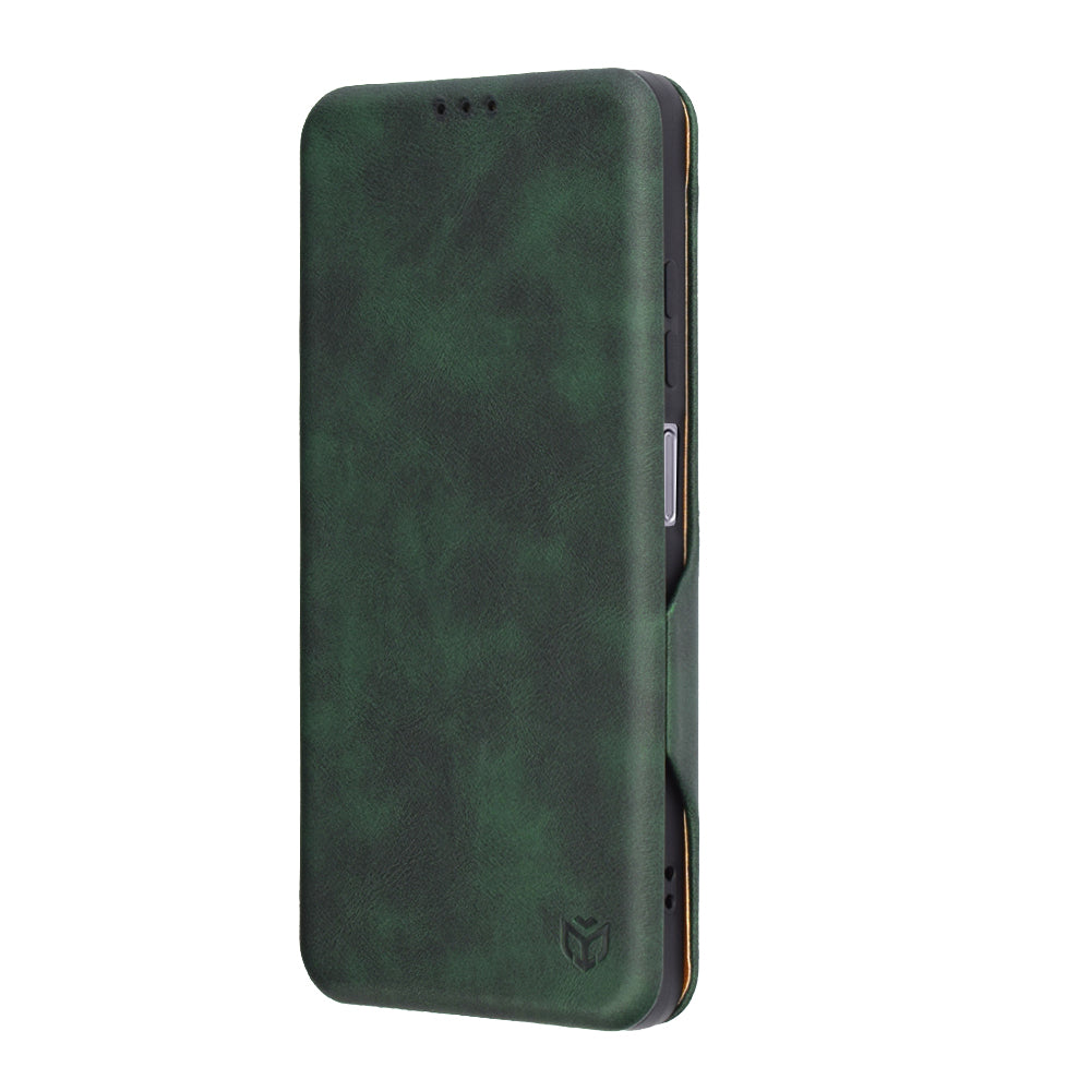 Etui na Realme 12x / 12, Techsuit, Safe Wallet Plus, Zielony