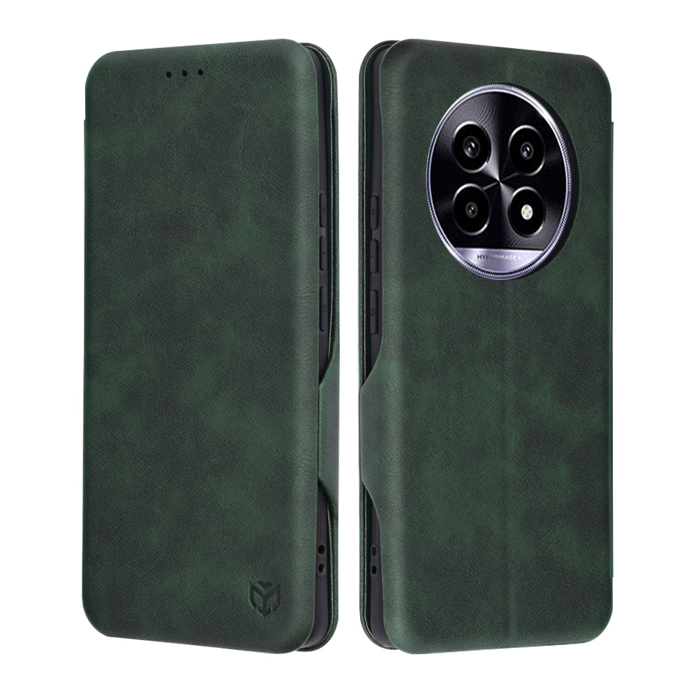 Etui na Realme 13 Pro / 13 Pro+, Techsuit, Safe Wallet Plus, Zielony