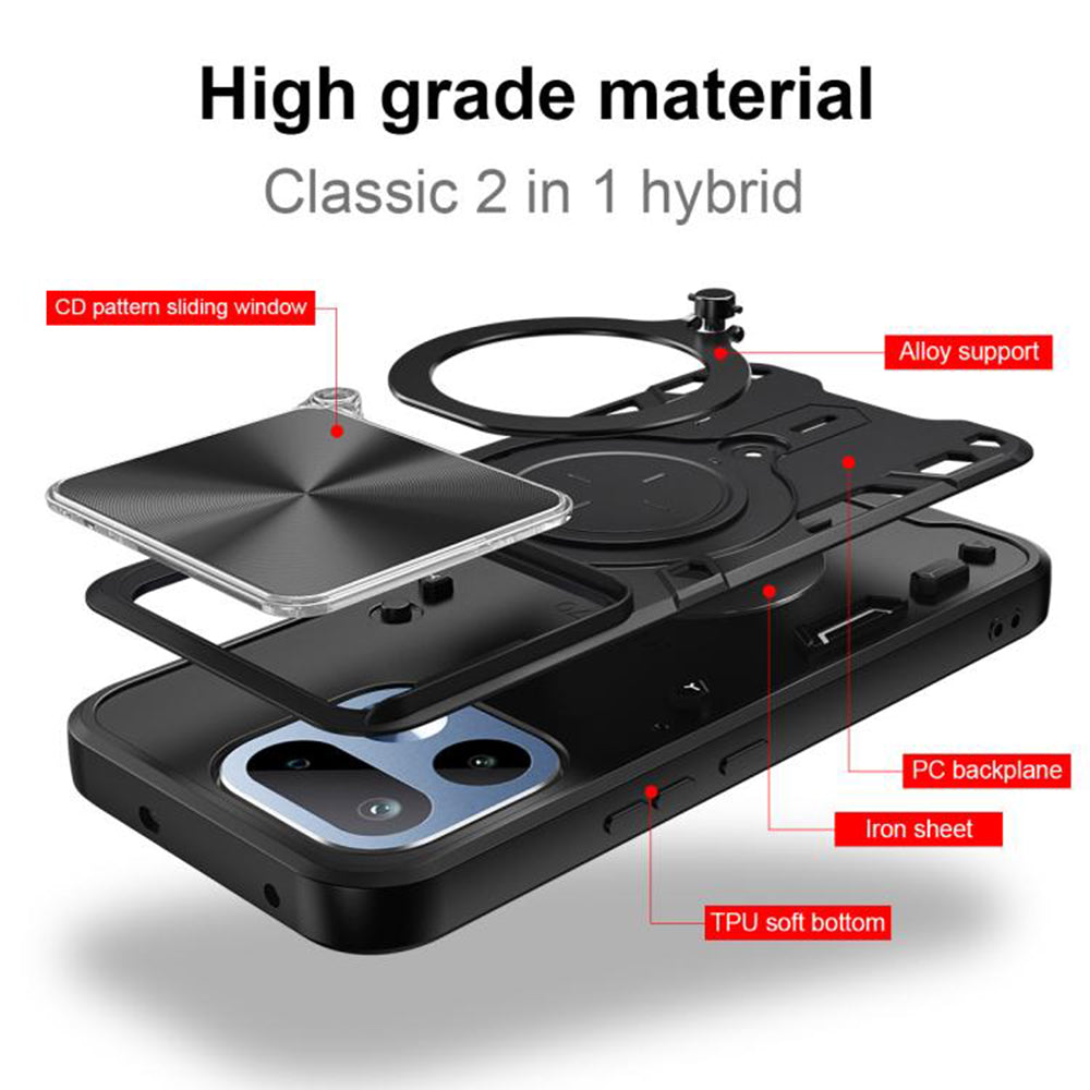 Etui na Realme 16 Pro+, Techsuit, CamGuard Pro, Niebieskie