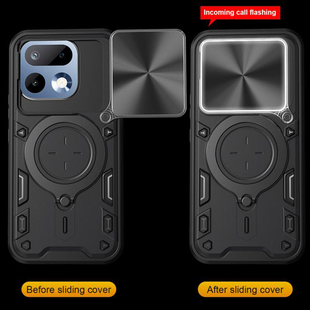 Etui na Realme 16 Pro+, Techsuit, CamGuard Pro, Niebieskie