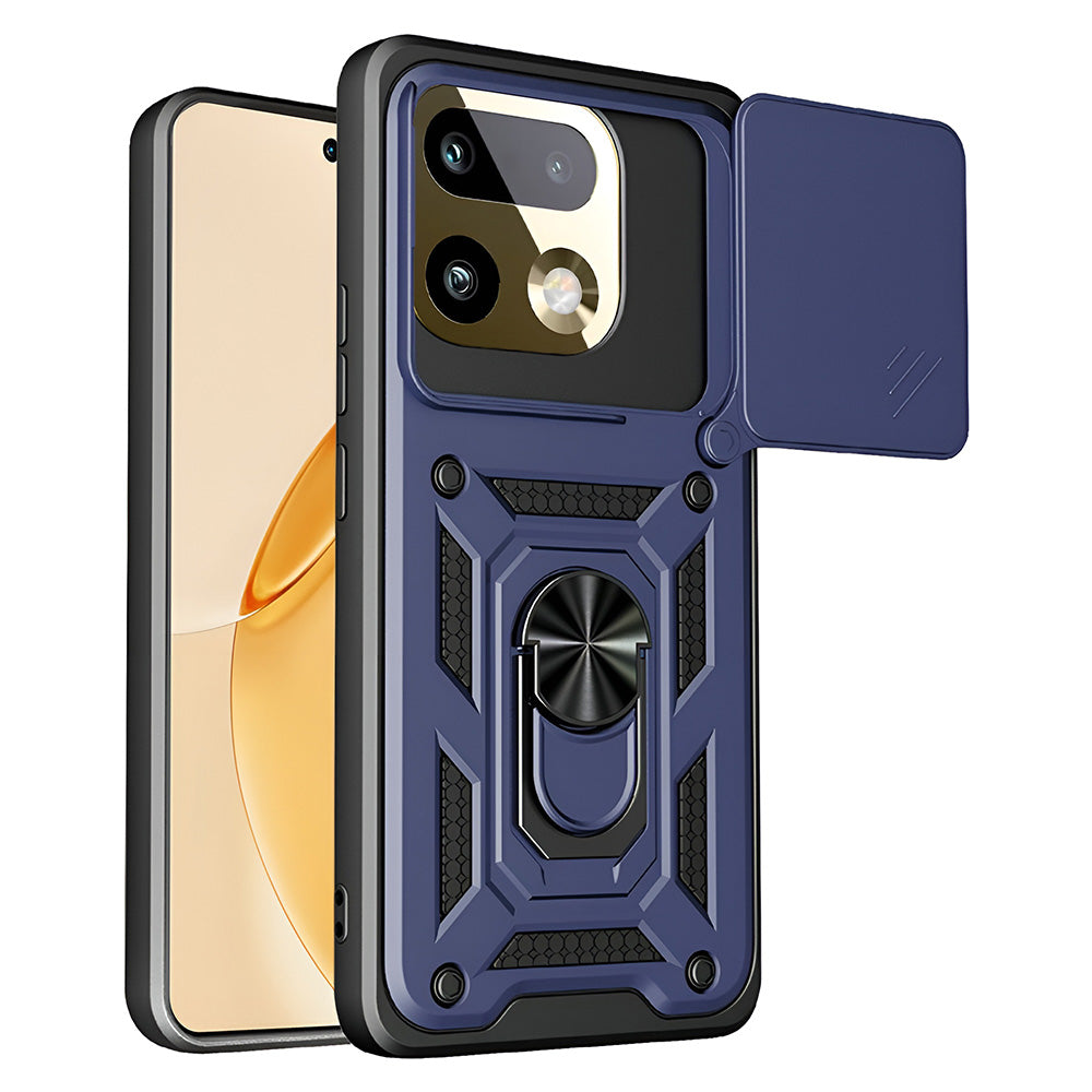 Etui na Realme 16 Pro+, Techsuit, CamShield, Niebieskie