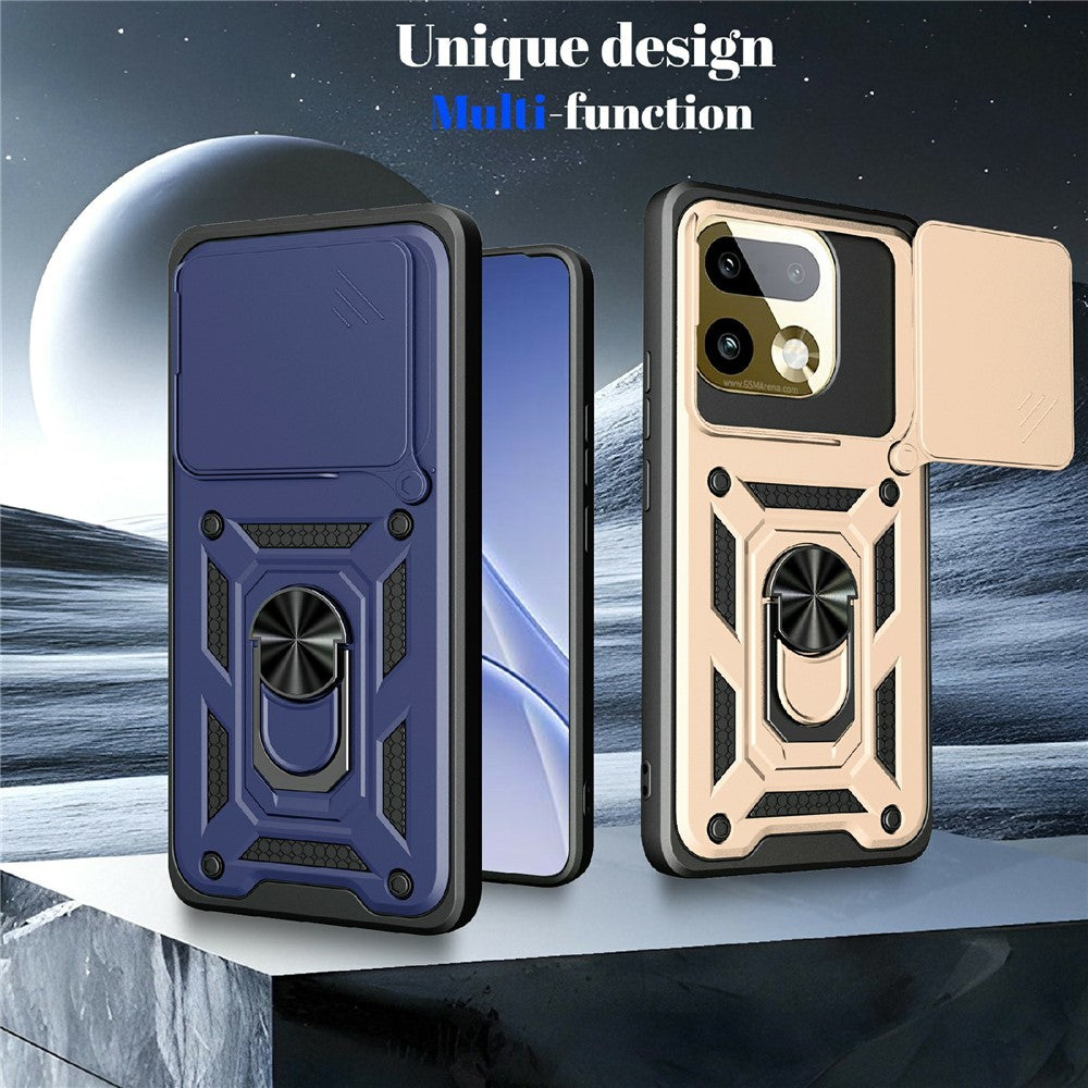 Etui na Realme 16 Pro+, Techsuit, CamShield, Niebieskie