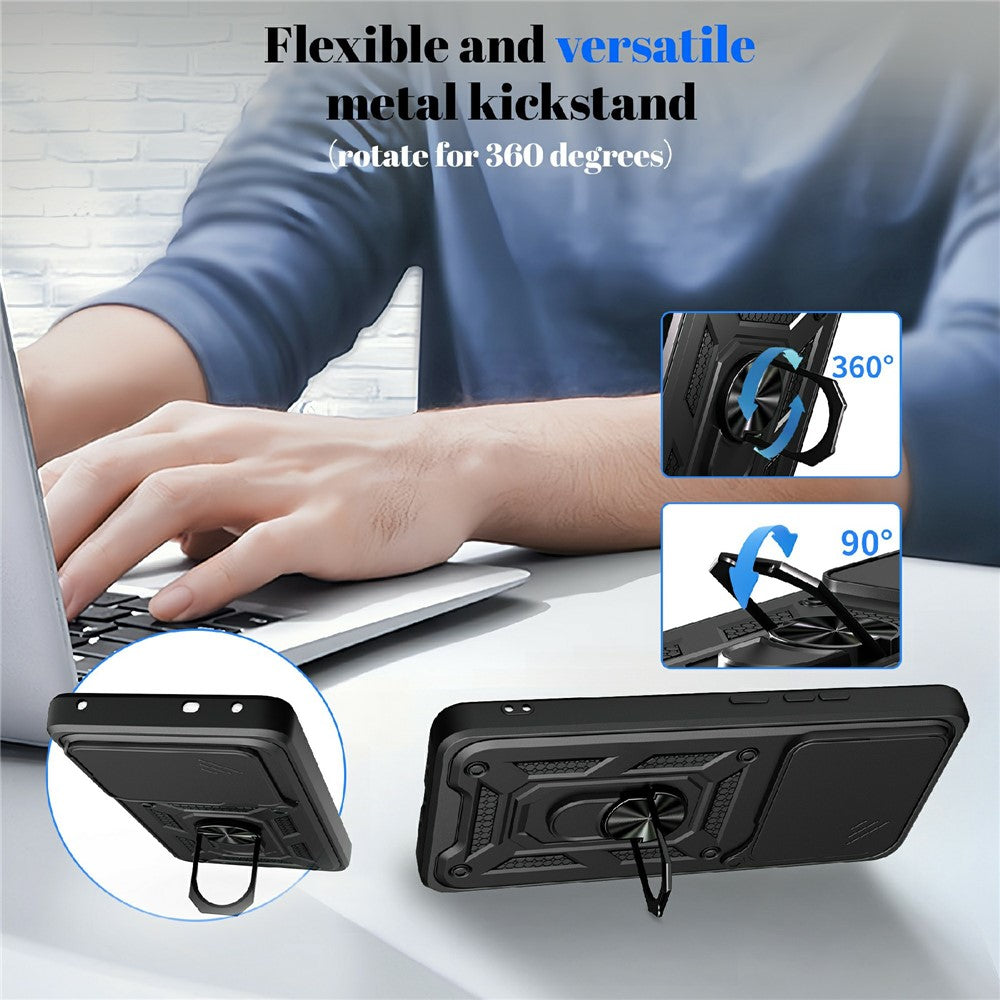 Etui na Realme 16 Pro+, Techsuit, CamShield, Niebieskie