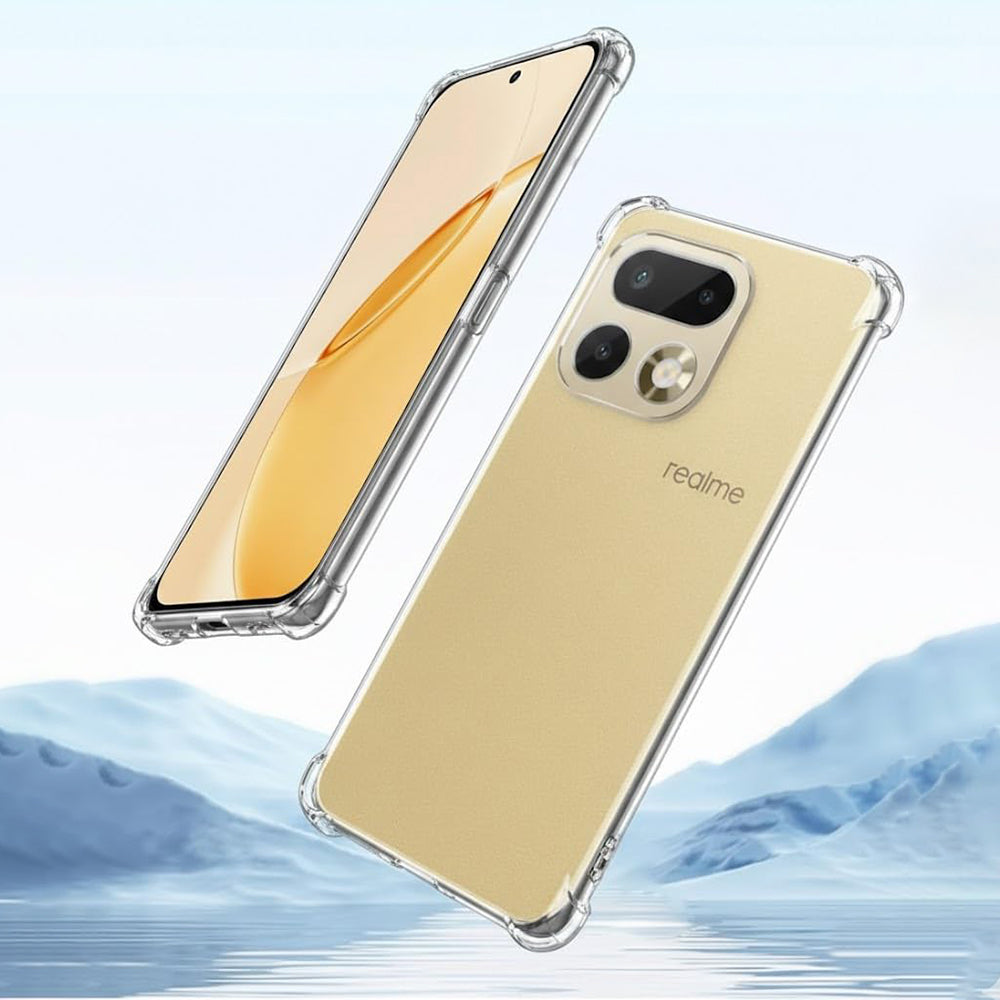 Etui na Realme 16 Pro+, Techsuit, Shockproof Clear, Przezroczyste
