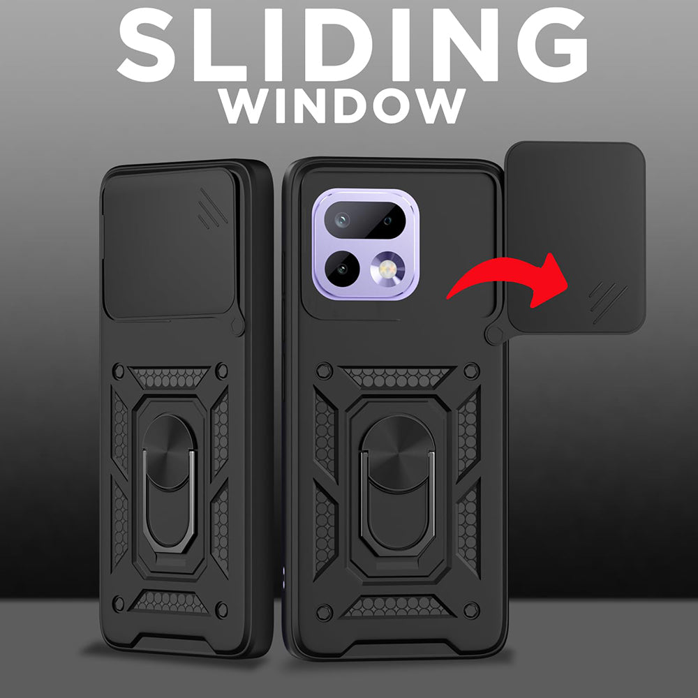 Etui na Realme 16 Pro, Techsuit, CamShield, Czarne