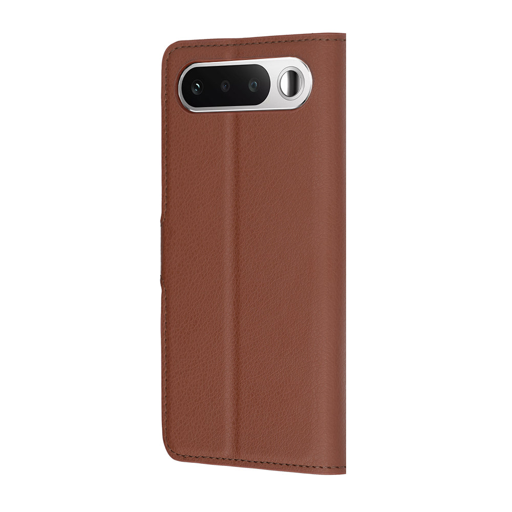 Etui na Realme 16, Techsuit, Leather Folio, Brązowe