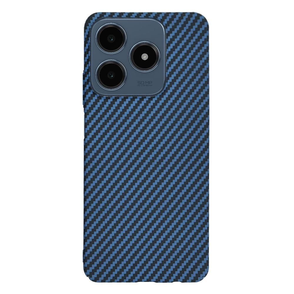 Etui na Realme C63 / C61, Techsuit, Carbonite FiberShell, Turkusowy