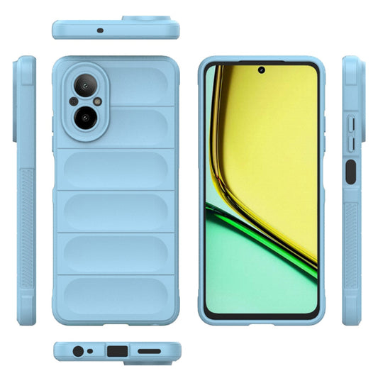 Etui na Realme C67 4G, Techsuit, Magic Shield, Niebieski