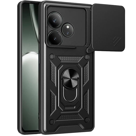Etui na Realme GT 6T / GT 6, Techsuit, CamShield, czarne