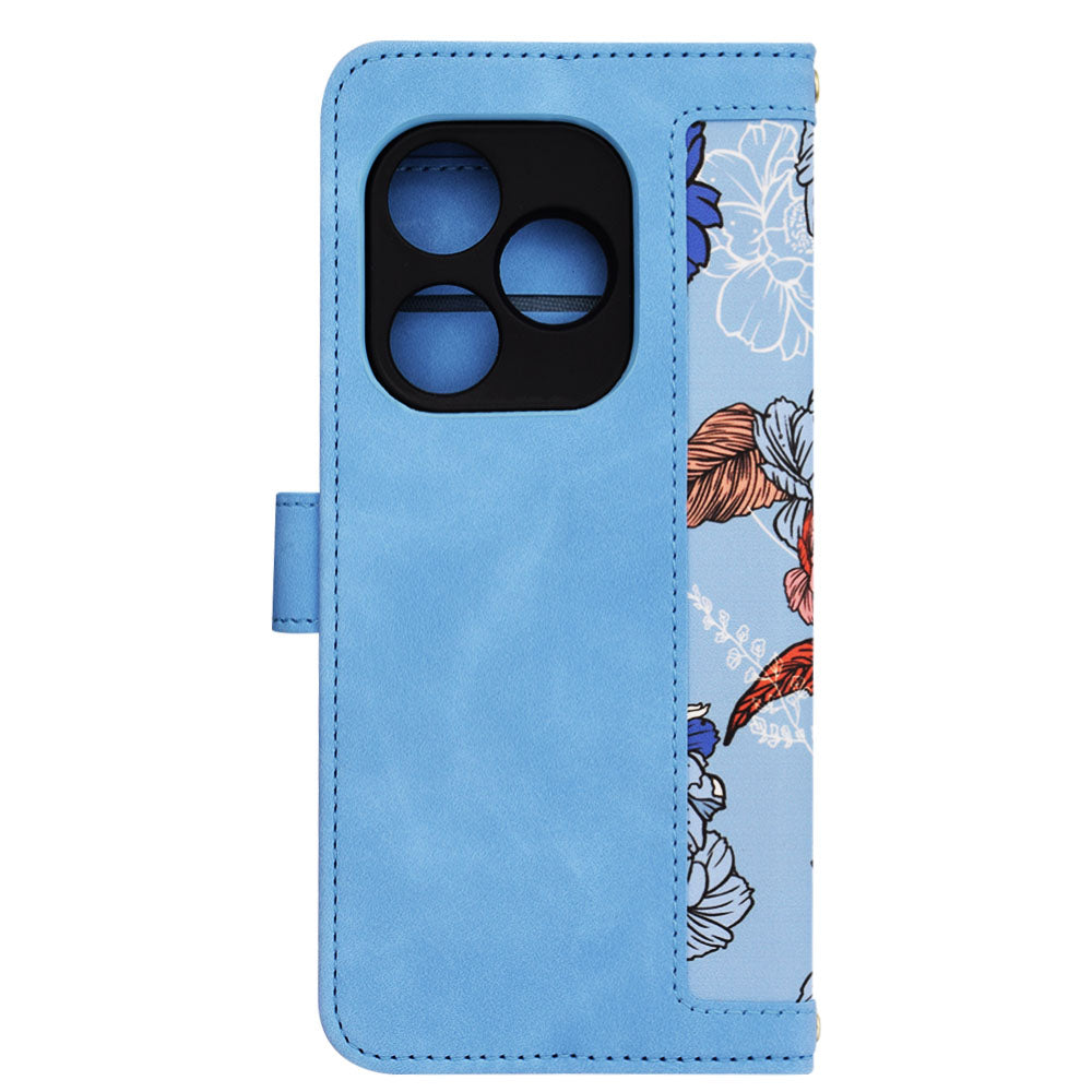 Etui na Realme GT 6T / GT 6, Techsuit, FlipCraft, Niebieski
