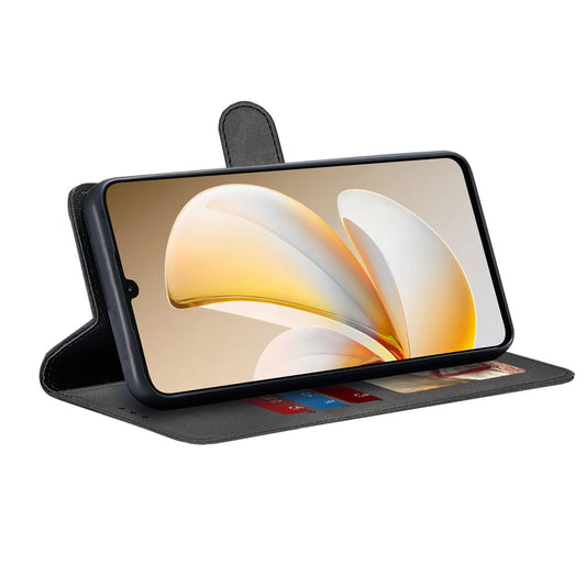 Etui na Realme Note 70T, Techsuit, Diary Book, Czarne