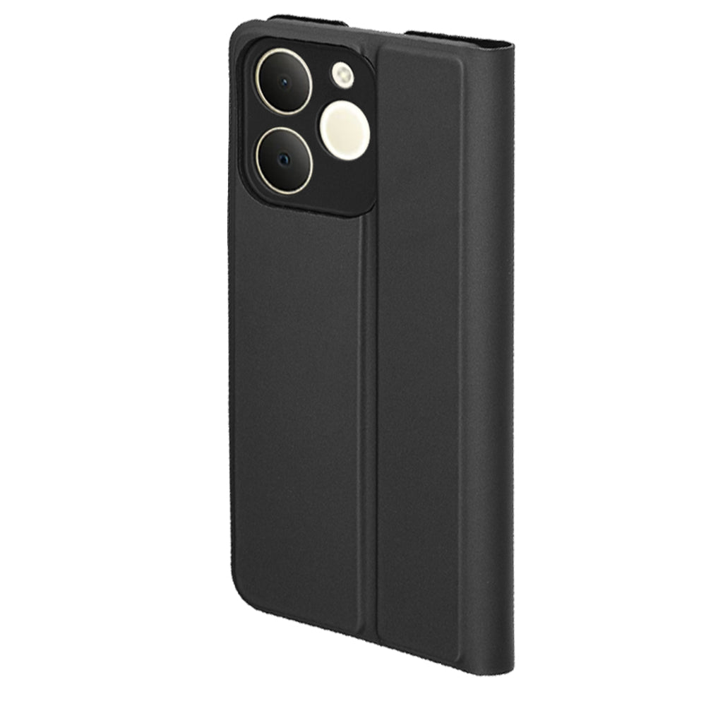 Etui na Realme Note 70T, Techsuit, Magskin Book, Czarne