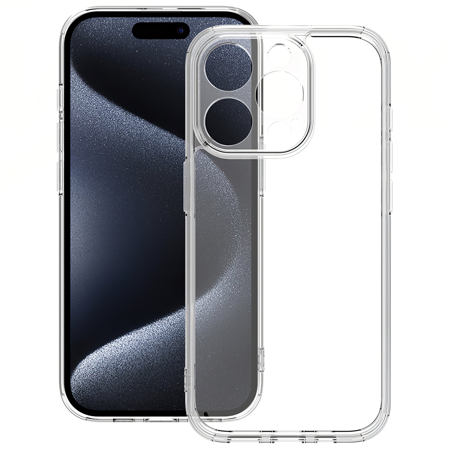 Etui na Samsung Galaxy S24+ S926, Vmax, Przezroczyste