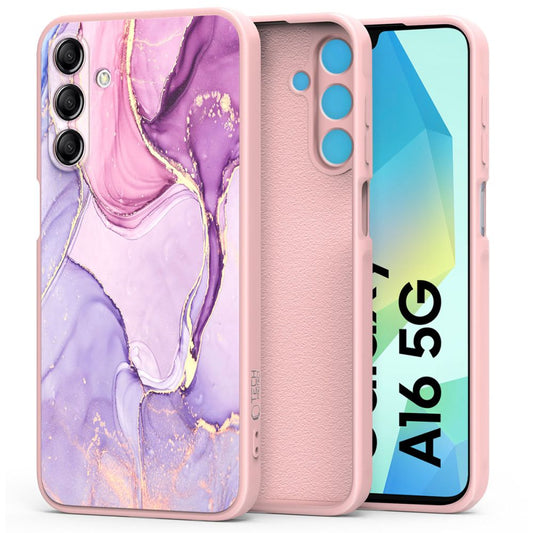 Etui do Samsung Galaxy A16 5G A166 / A16 4G A165, Tech-Protect, Icon, fioletowe