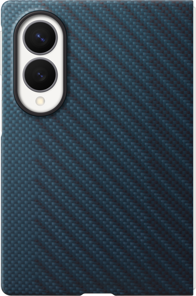Etui na Samsung Galaxy Z Fold8 F971, Carbon Magnet Case, Granatowy EF-KF971SNEGWW