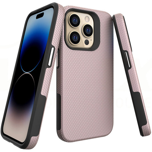 Etui na Samsung Galaxy A15 5G A156 / A15 A155, Vmax, Triangle, Różowo-Złote
