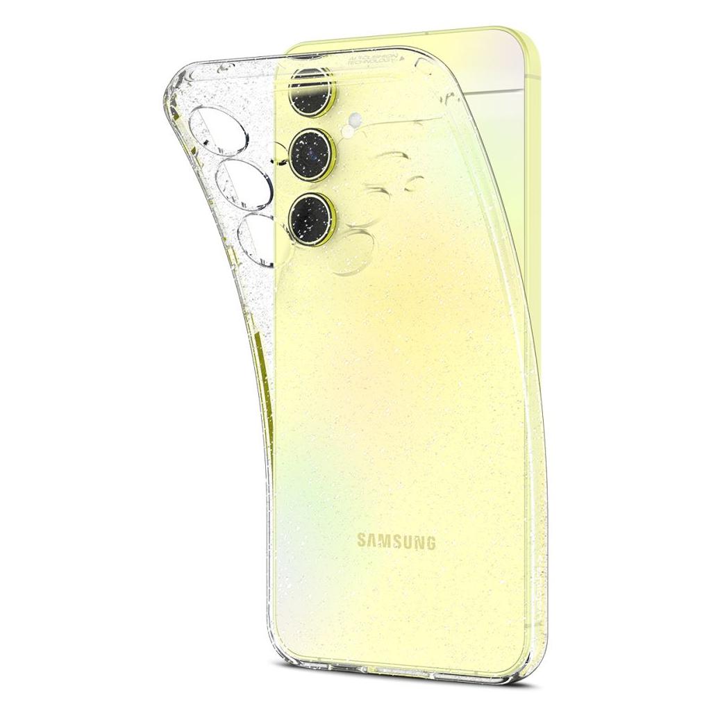 Etui do Samsung Galaxy A55 5G A556, Spigen, Liquid Crystal Glitter, przezroczyste ACS07538
