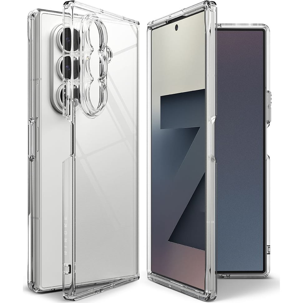 Etui na Samsung Galaxy Z Fold7 F966, Ringke, Fusion, Przezroczyste