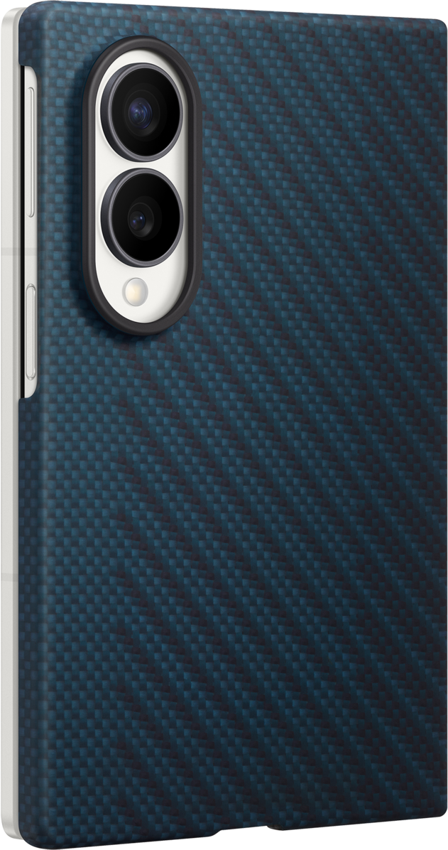 Etui na Samsung Galaxy Z Fold8 F971, Carbon Magnet Case, Granatowy EF-KF971SNEGWW