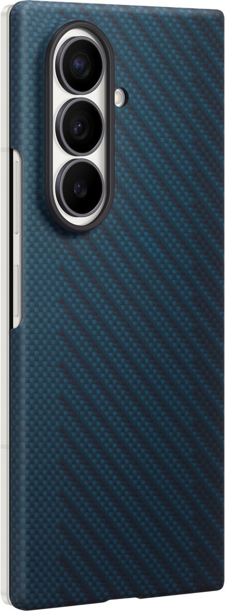 Etui do Samsung Galaxy Z Fold8 Ultra F976, Carbon Magnet Case, Granatowy EF-KF976SNEGWW