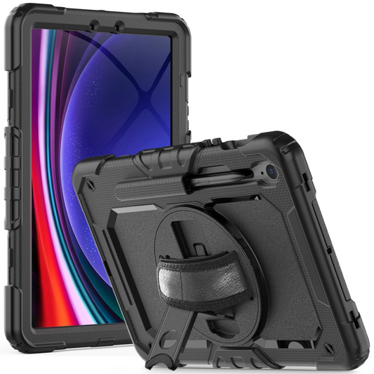 Etui na Samsung Galaxy Tab S10 Lite / Tab S10 FE / Tab S9 FE / Tab S9, Tech-Protect, Solid360, Czarny