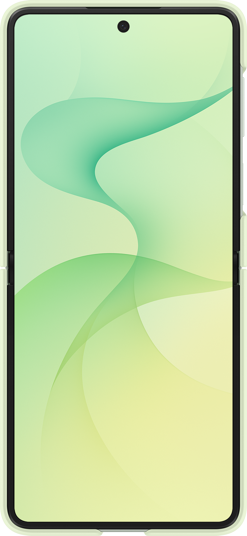 Etui do Samsung Galaxy Z Flip8 F776, silikonowy pierścień magnetyczny, zielony EF-EF776CGEGWW