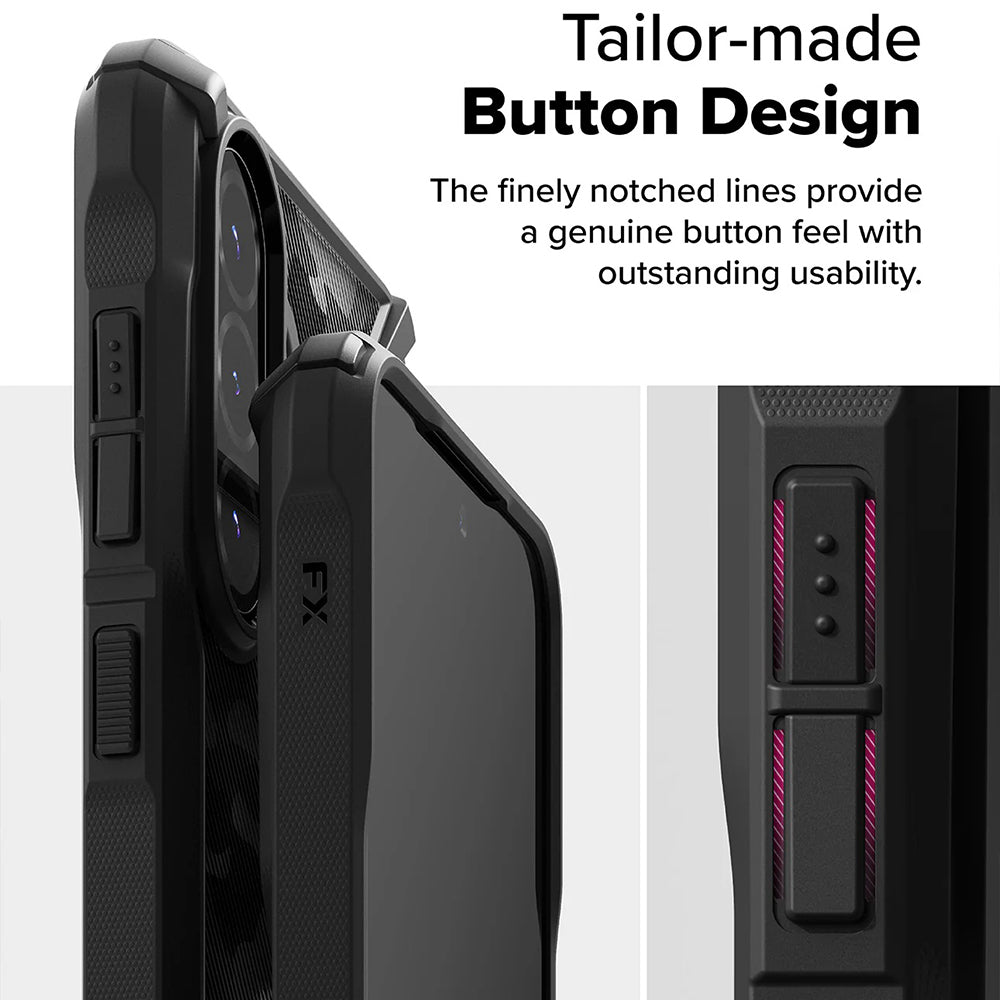 Etui na Samsung Galaxy A56 A566 / A36 A366, Ringke, Fusion X Camo, Czarne