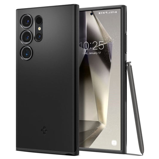 Etui do Samsung Galaxy S24 Ultra S928, Spigen, Thin Fit, czarne ACS07281