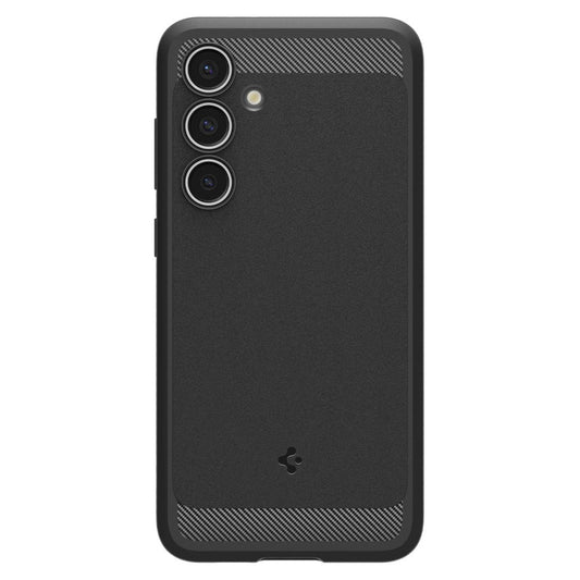 Etui do Samsung Galaxy S24 FE S721, Spigen, Rugged Armour, Czarny ACS08578