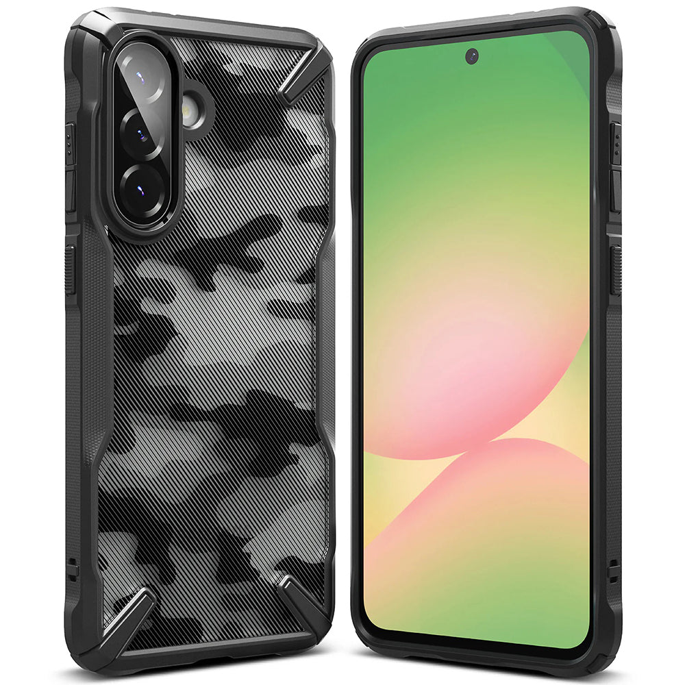 Etui na Samsung Galaxy A56 A566 / A36 A366, Ringke, Fusion X Camo, Czarne