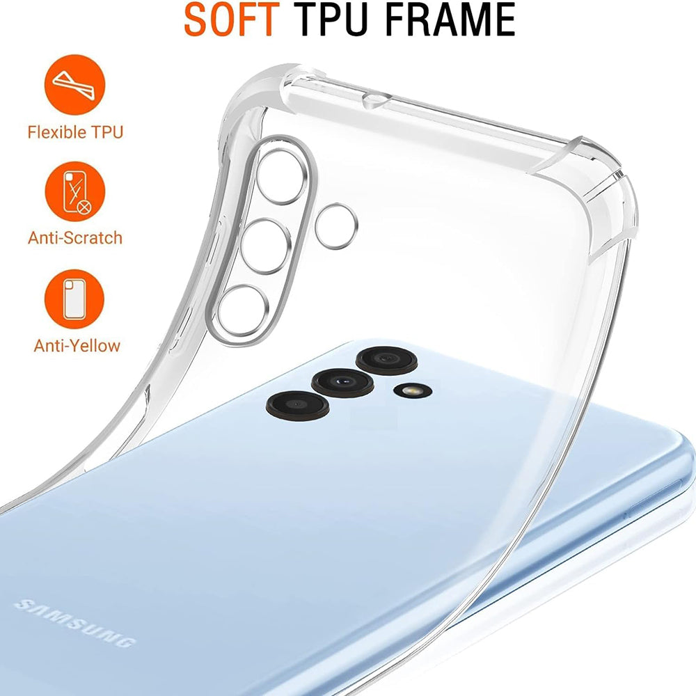 Etui na Samsung Galaxy A04s A047 / A13 5G A136, Techsuit, odporne na wstrząsy, przezroczyste