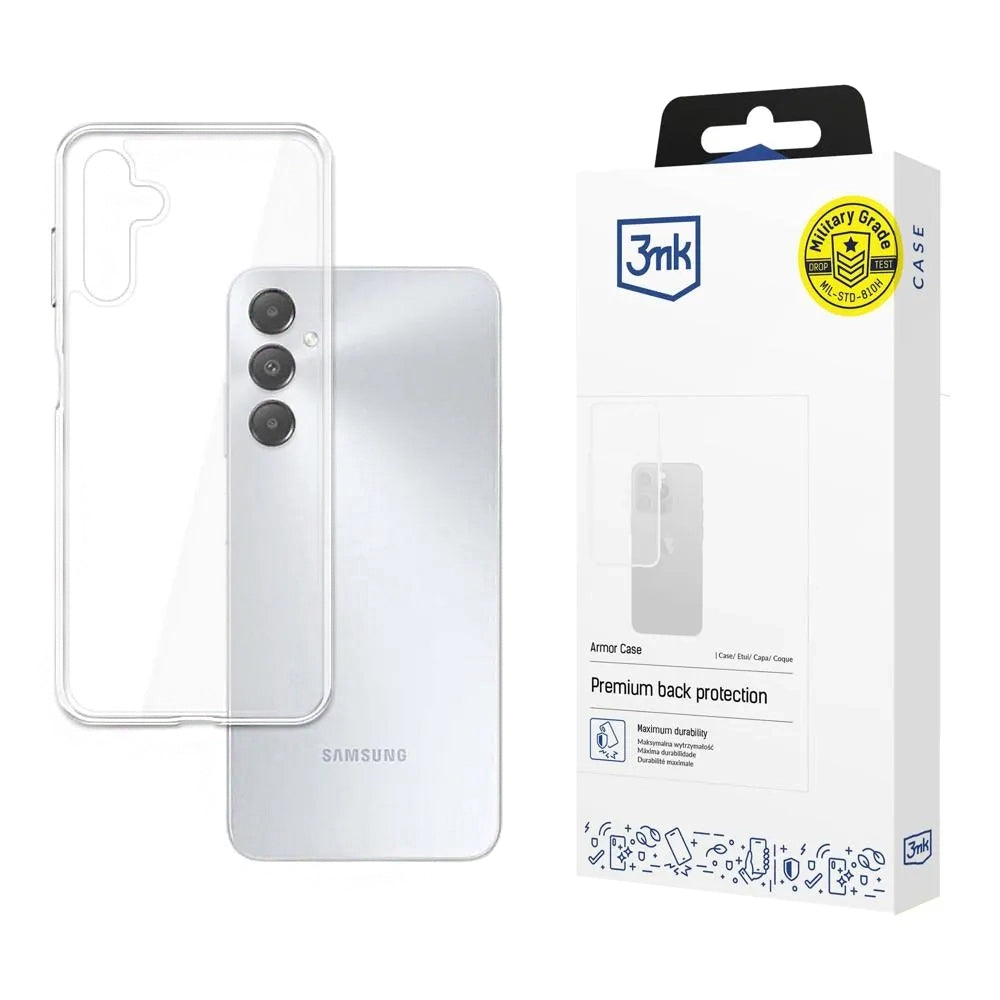 Etui na Samsung Galaxy A05s A057, 3MK, Armor, Przezroczyste