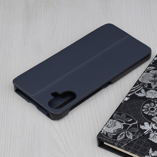 Etui na Samsung Galaxy A06 A065, Techsuit, eFold, Ciemnoniebieskie