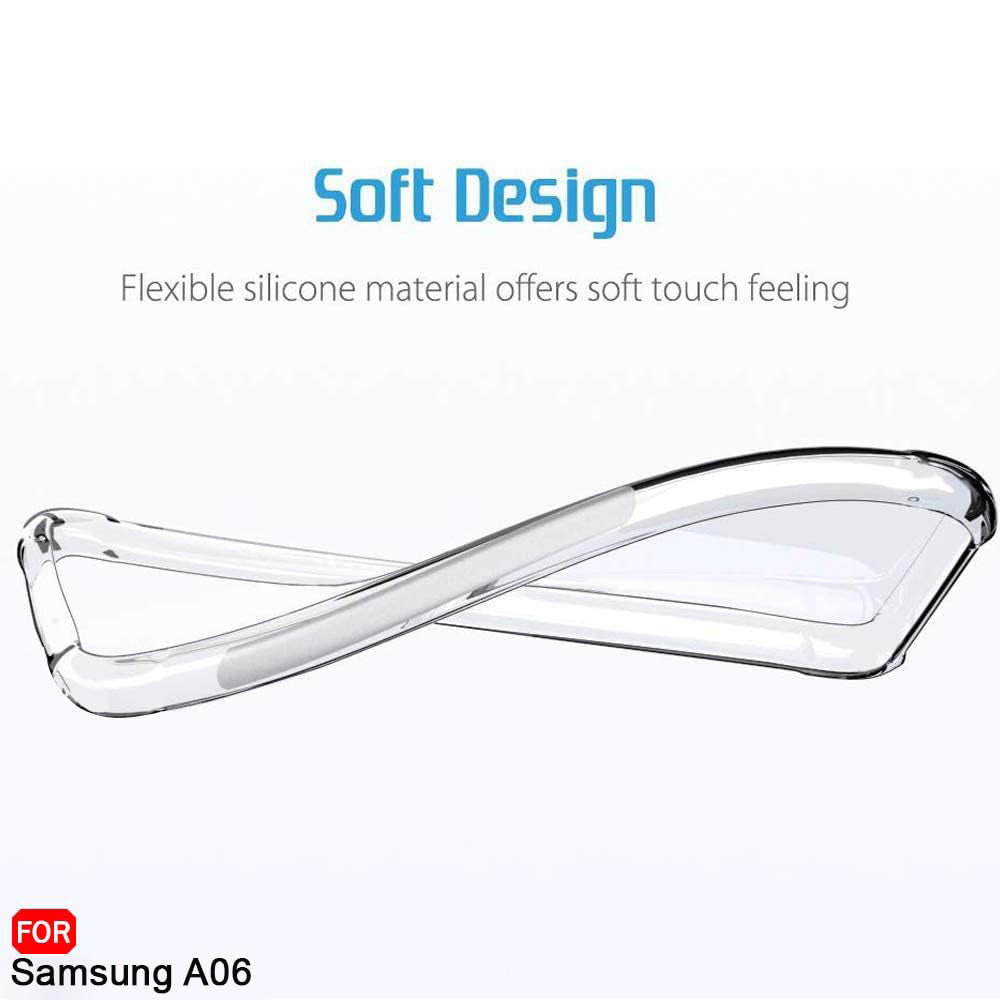 Etui na Samsung Galaxy A06 A065, Techsuit, Shockproof Clear, Przezroczyste