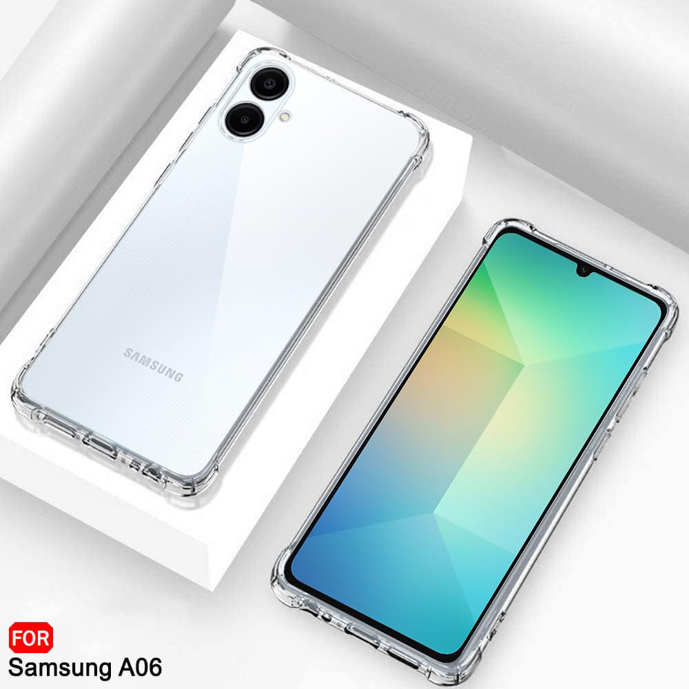 Etui na Samsung Galaxy A06 A065, Techsuit, Shockproof Clear, Przezroczyste