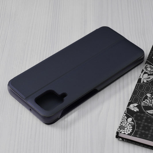 Etui na Samsung Galaxy A12 Nacho A127 / A12 A125, Techsuit, eFold, Ciemnoniebieskie