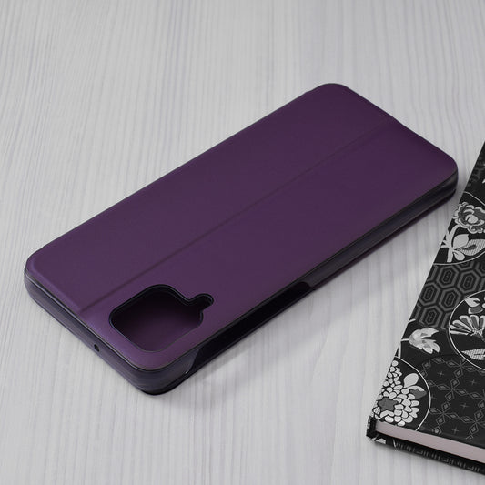 Etui na Samsung Galaxy A12 Nacho A127 / A12 A125, Techsuit, eFold, Fioletowy