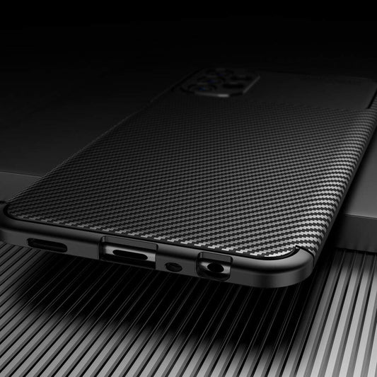 Etui na Samsung Galaxy A13 A135, Techsuit, CarbonFiber, czarne