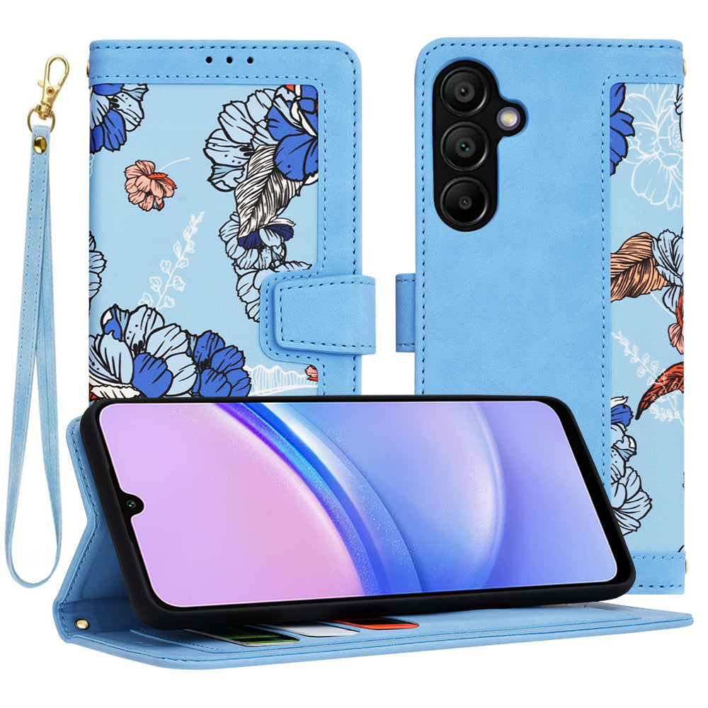 Etui na Samsung Galaxy A15 5G A156 / A15 A155, Techsuit, FlipCraft, Niebieski