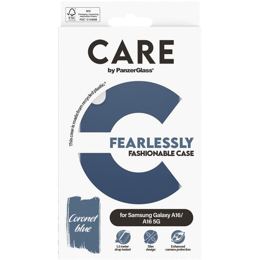 Etui na Samsung Galaxy A16 5G A166 / A16 4G A165, PanzerGlass, Modne, Niebieskie